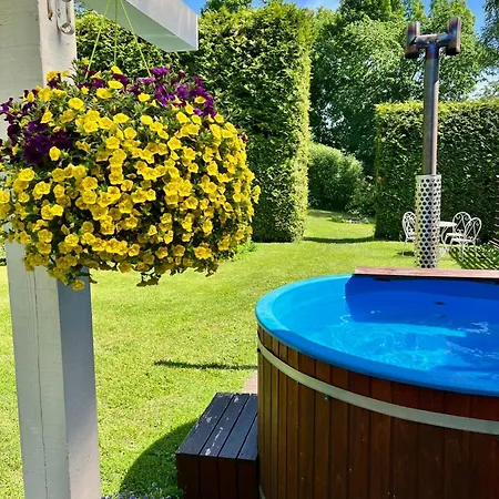 Villa Private Family With Sauna, Hot Tub, Playground And Outside Lounge Area Parnu