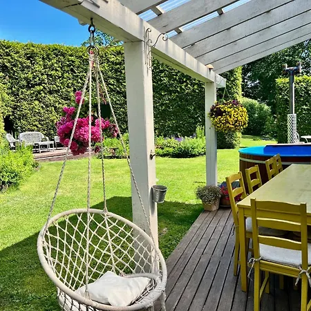 Villa Private Family With Sauna, Hot Tub, Playground And Outside Lounge Area *